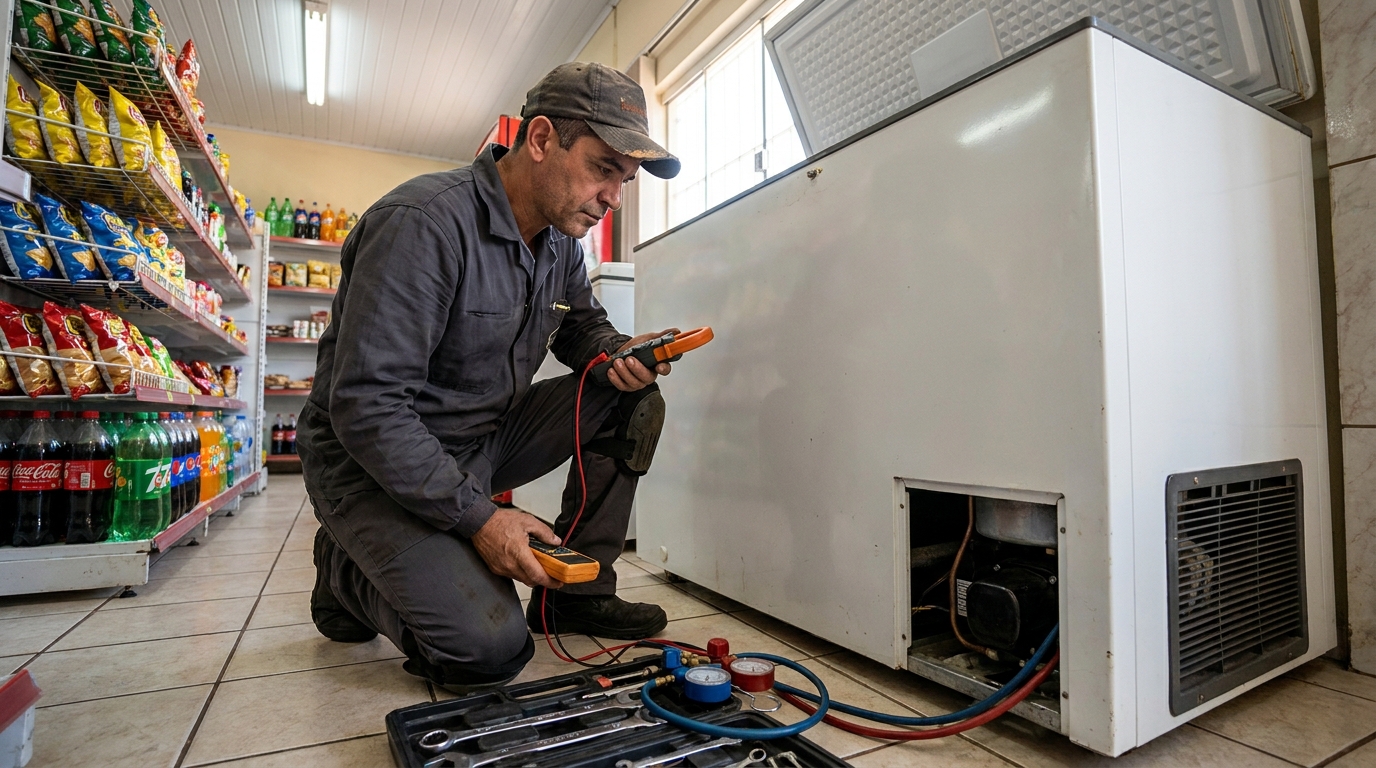 Recuperação de Refrigeração em Aparecida de Goiânia‑GO